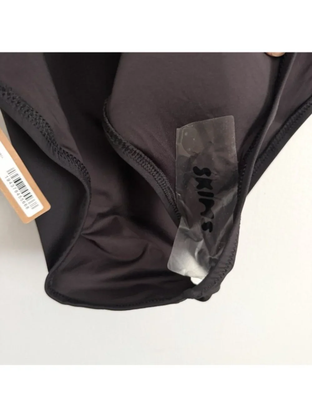 NEW Skims Black Zip Front Sleeveless One Piece Swimsuit Women’s Size 2X